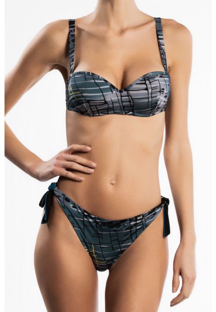 UNDERWIRED PADDED BANDEAU BIKINI