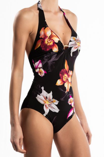 Reversible foulard C cup swimsuit